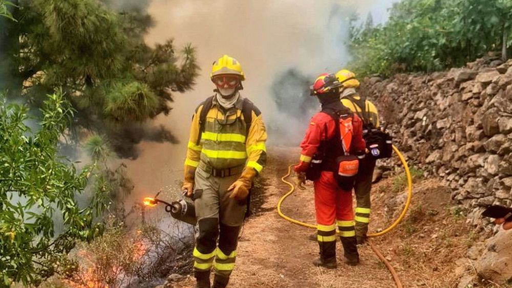 Les incendies de forêt se sont propagés pendant les jours les plus chauds de l'année en Espagne, en Italie et en Grèce
