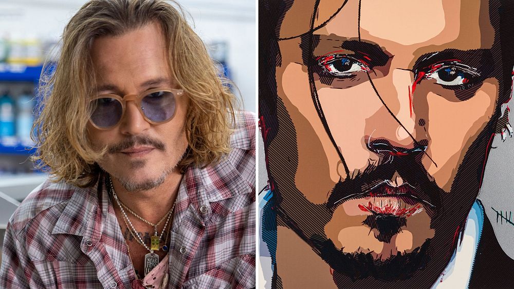Le premier autoportrait profondément personnel de Johnny Depp est mis aux enchères