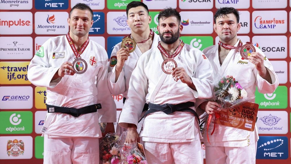 La Mongolie triomphe au Grand Chelem de judo à Oulan-Bator