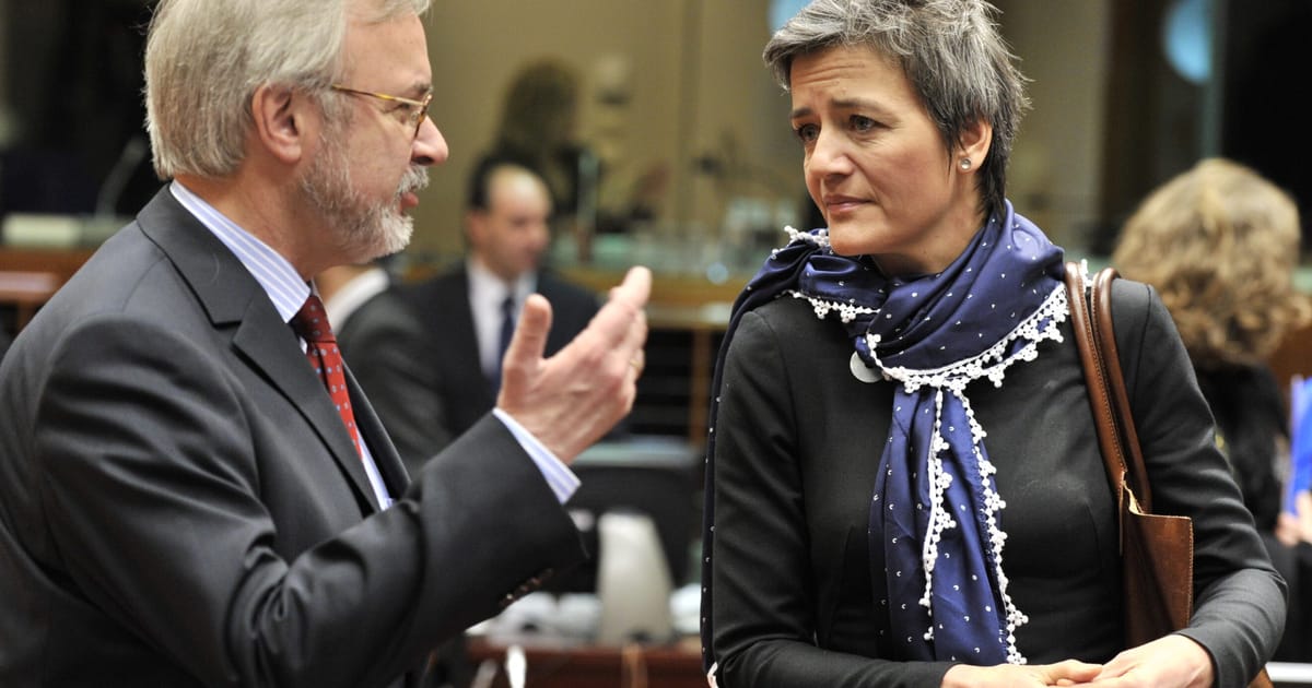 L'accident d'économiste de Vestager complique sa candidature à la BEI