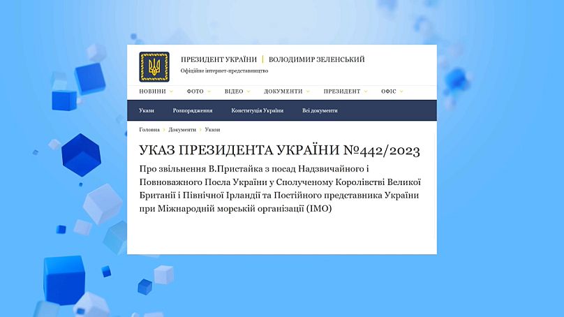 Bureau du président ukrainien
