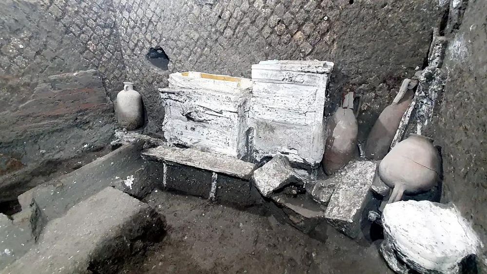 Des archéologues découvrent une chambre d'esclave dans une ancienne villa romaine près de Pompéi
