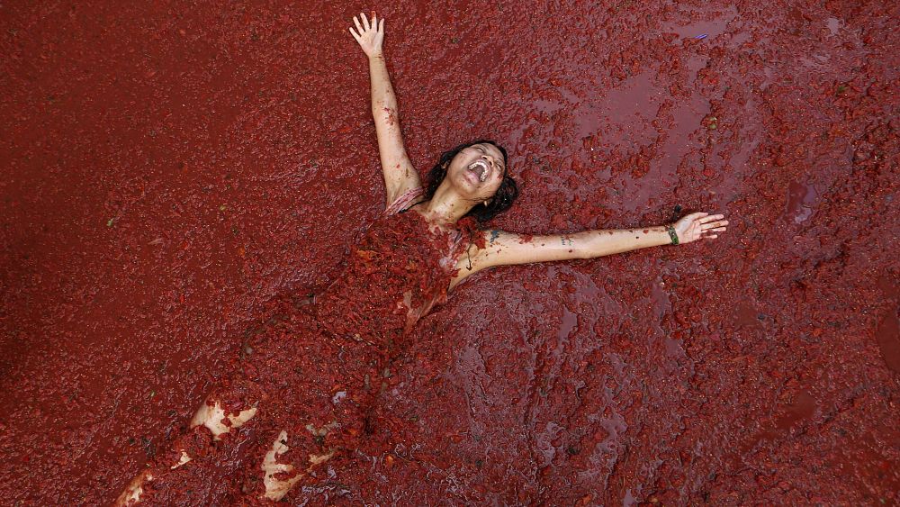La Tomatina 2023 : Les meilleures photos de la plus grande bataille alimentaire du monde
