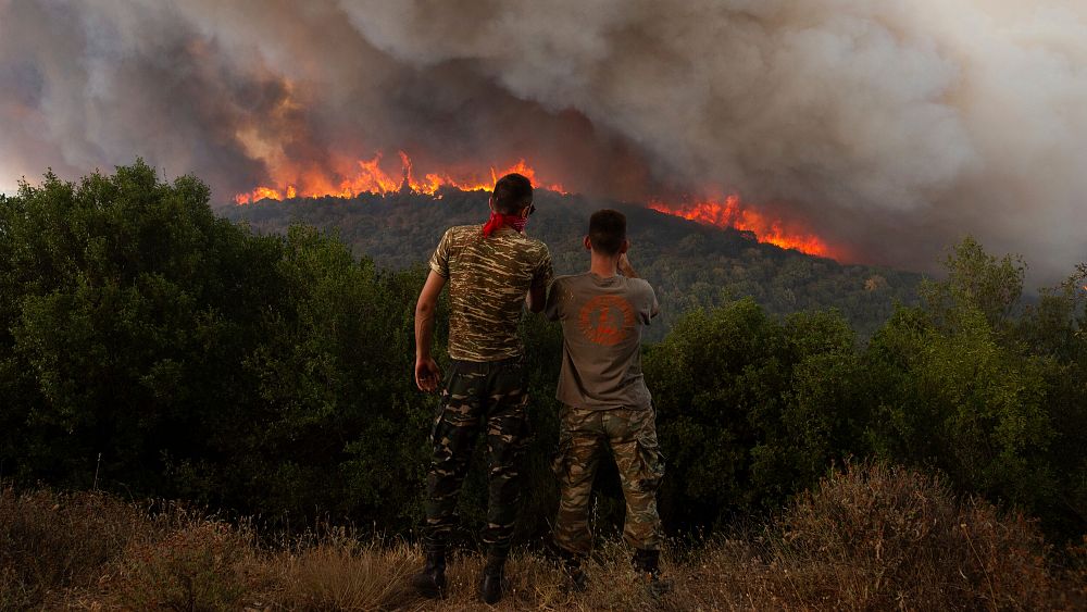 Les pompiers grecs arrêtent deux personnes pour incendie criminel alors que de multiples incendies de forêt font rage