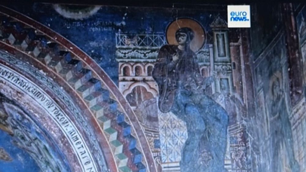 La Grèce et la Macédoine du Nord signent un accord pour sauver de rares fresques byzantines du XIIe siècle