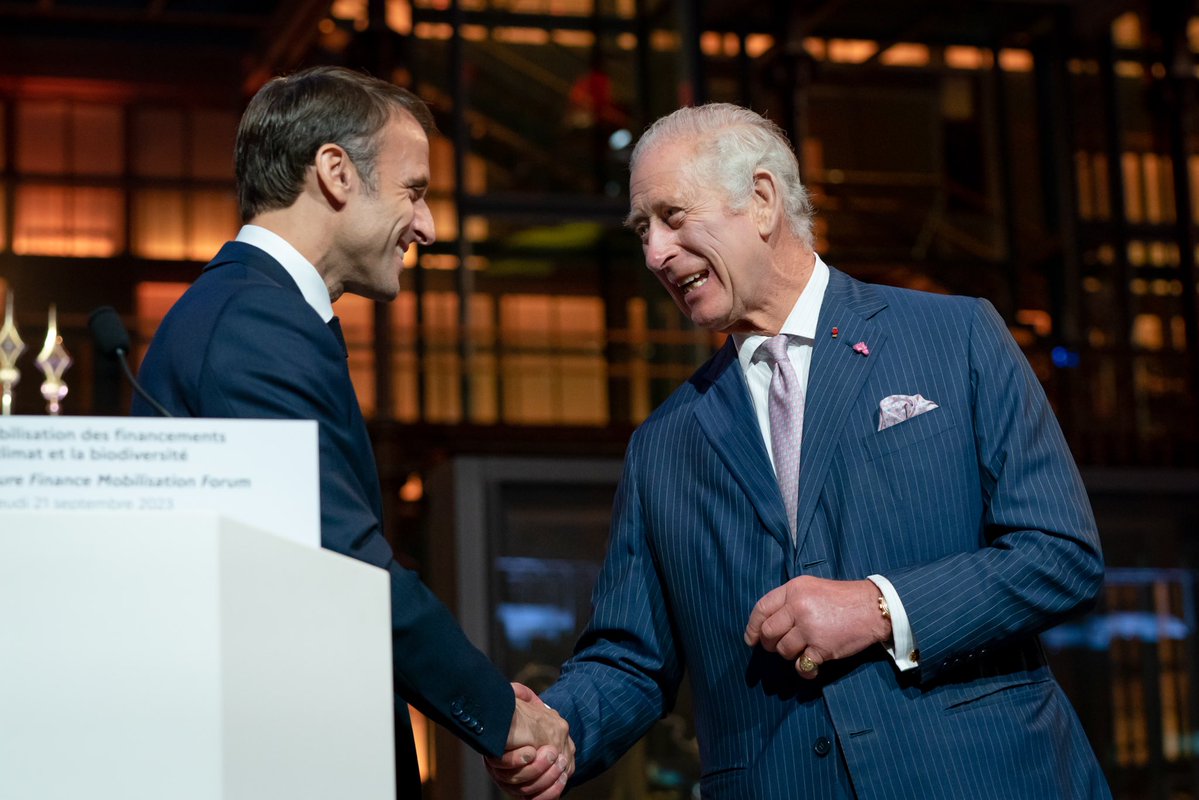 What we believe in, I think both of us, is that climate change, biodiversity and poverty are intertwined.
Here are the challenges we need to fix.
This is at the heart of the Pact for people and planet we launched in Paris.