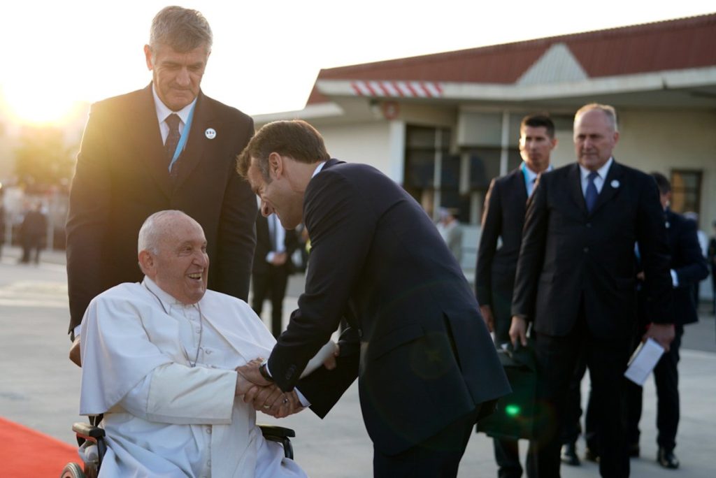 Pape François,

Merci pour nos échanges, pour ces moments de partage et d'amitié à Marseille.