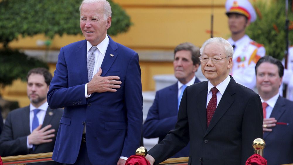 Le président américain Joe Biden se rend au Vietnam alors que les deux États cherchent à resserrer leurs liens