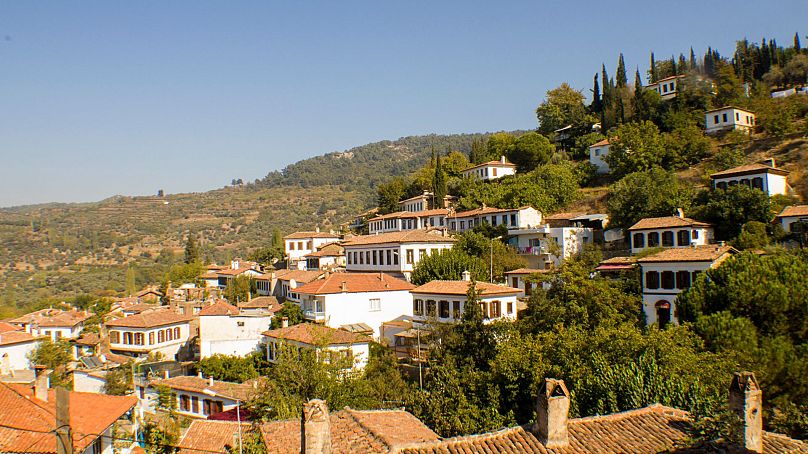 Les voitures sont interdites à Şirince, en Turquie.