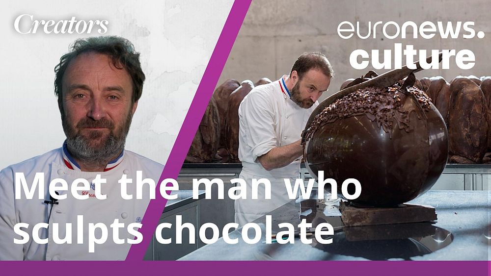 Une sculpture de 10 mètres en chocolat ?  Rencontrez Patrick Roger, l'artiste le plus créatif du cacao