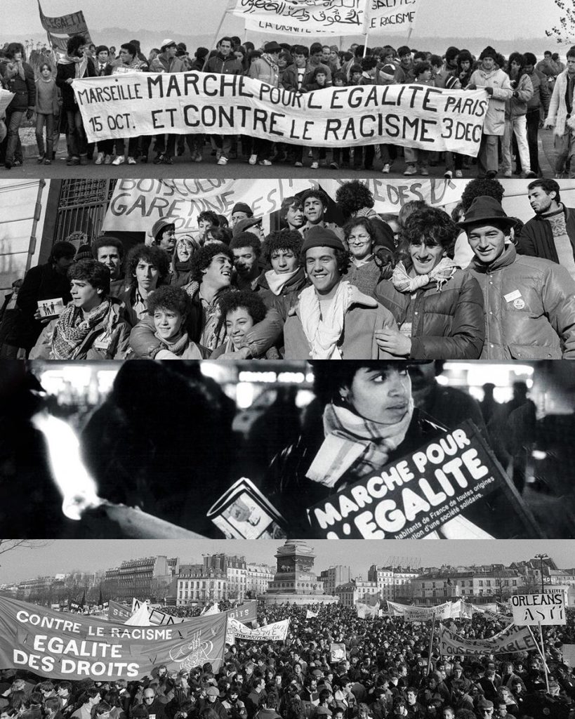 Pour la Liberté contre le racisme.
Pour l’Égalité contre les assignations.
Pour la Fraternité contre les discriminations.
Voilà 40 ans, des citoyens entamaient une marche pour revendiquer cette exigence républicaine. Ce message universel se doit encore et toujours d’être porté.