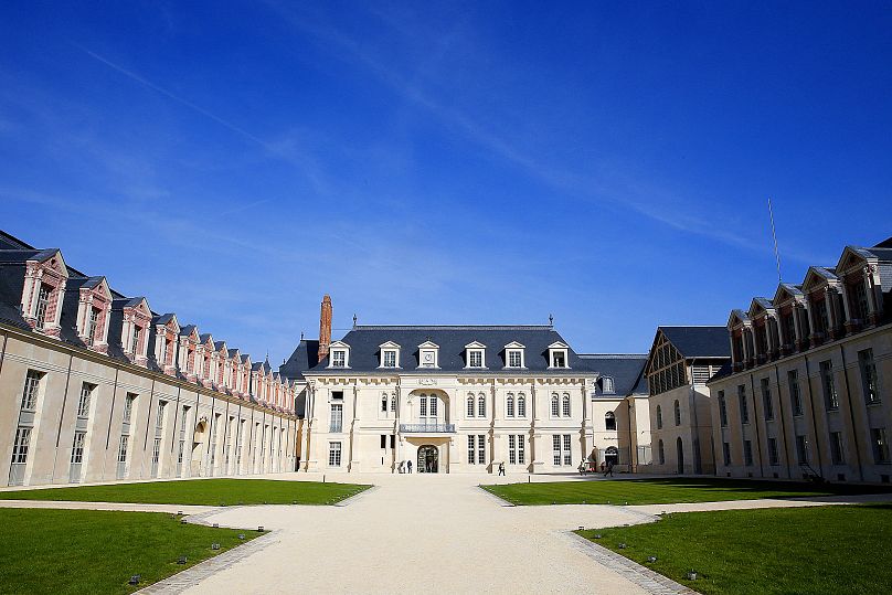 Le Château Renaissance de Villers-Cotterêts, situé au nord de Paris ; 11 octobre 2023