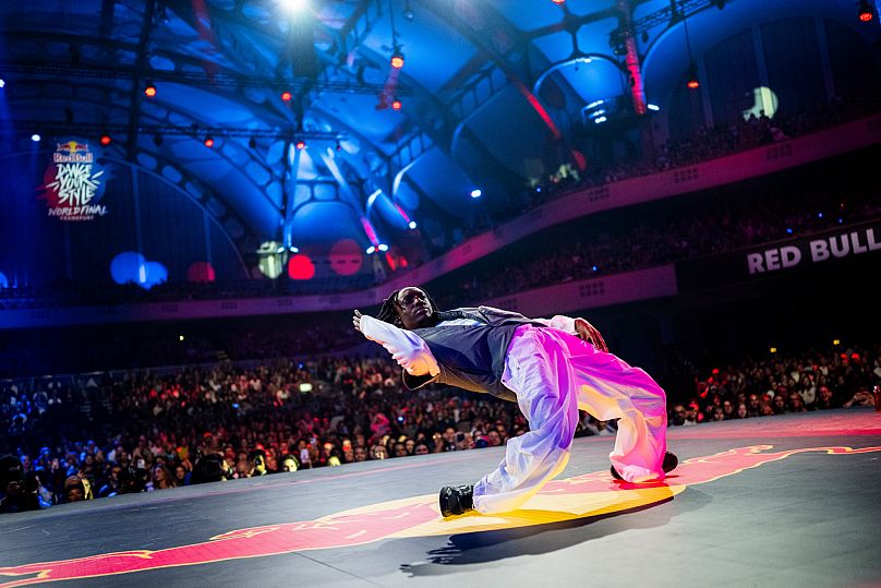 Le danseur hip-hop néerlandais Gio a terminé deuxième de très près lors de la finale mondiale du Red Bull Dance Your Style.