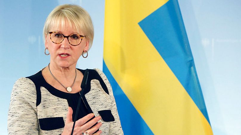 DOSSIER : Margot Wallstrom, ancienne ministre suédoise des Affaires étrangères, avril 2018