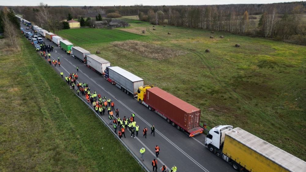 Les camionneurs polonais en pourparlers avec l'Ukraine sur le différend concernant le passage de la frontière entre camionneurs