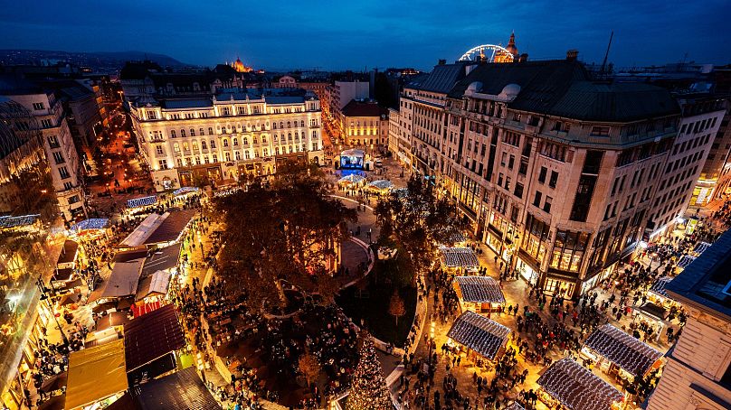 Le marché de Noël de Budapest a été élu trois fois de suite meilleur marché de Noël d’Europe.