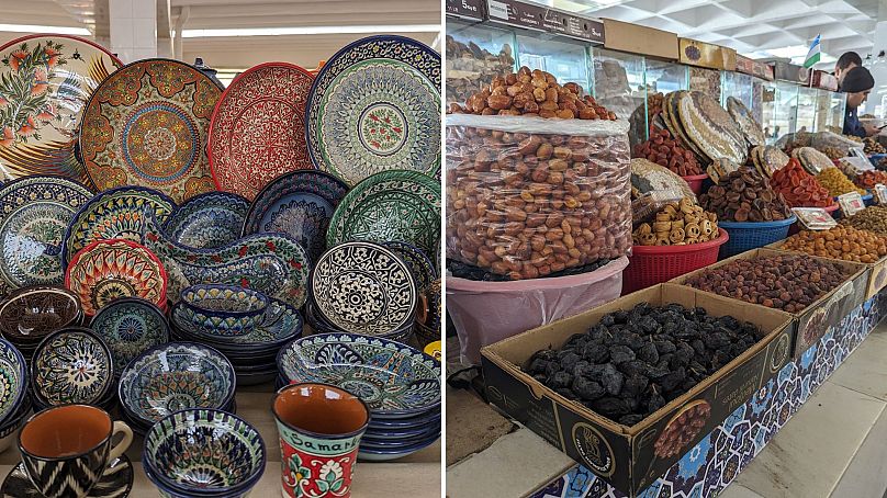 Siyob Bozor est le plus grand bazar de Samarkand.