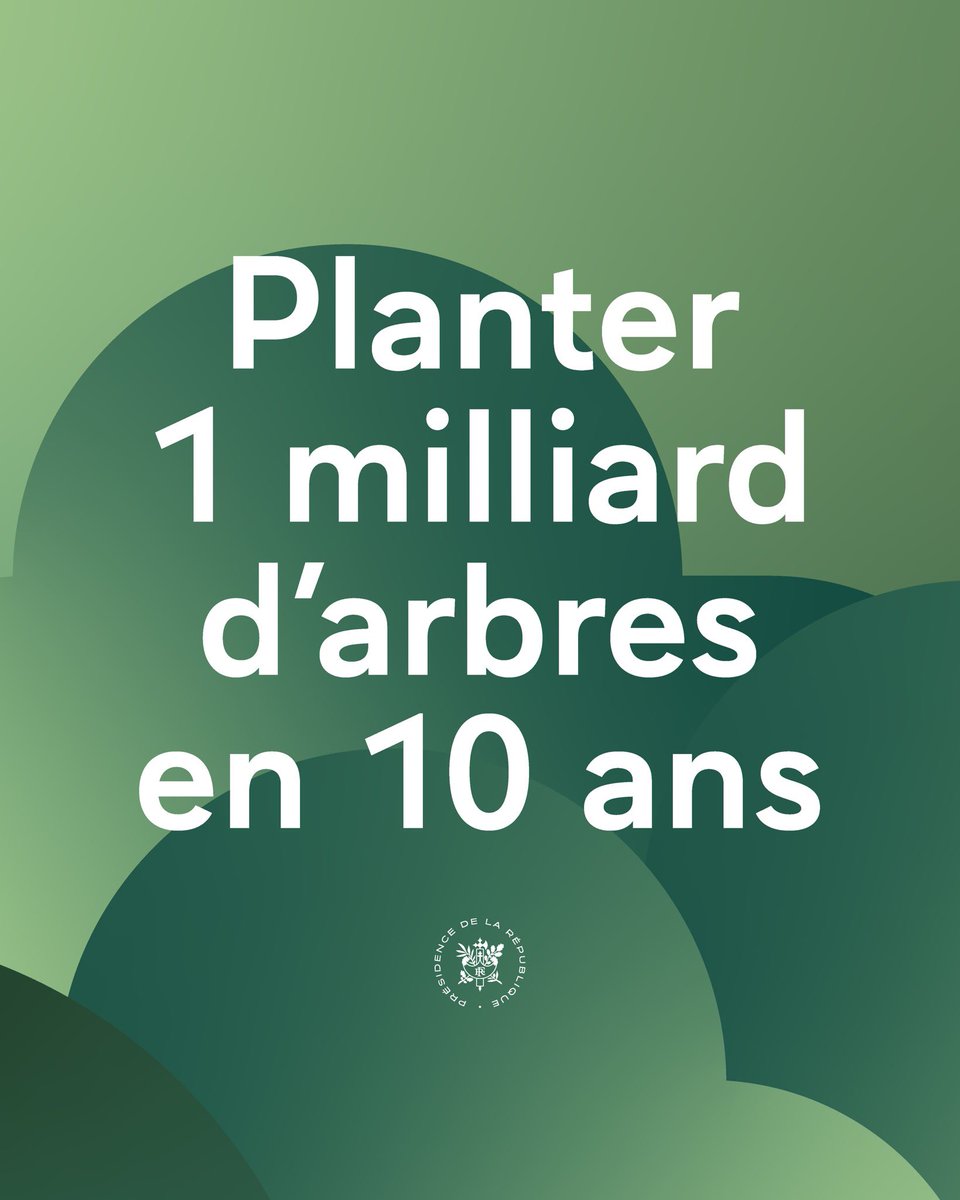 Plus de 70 millions d’arbres plantés en 2023. On accélère pour atteindre notre objectif :