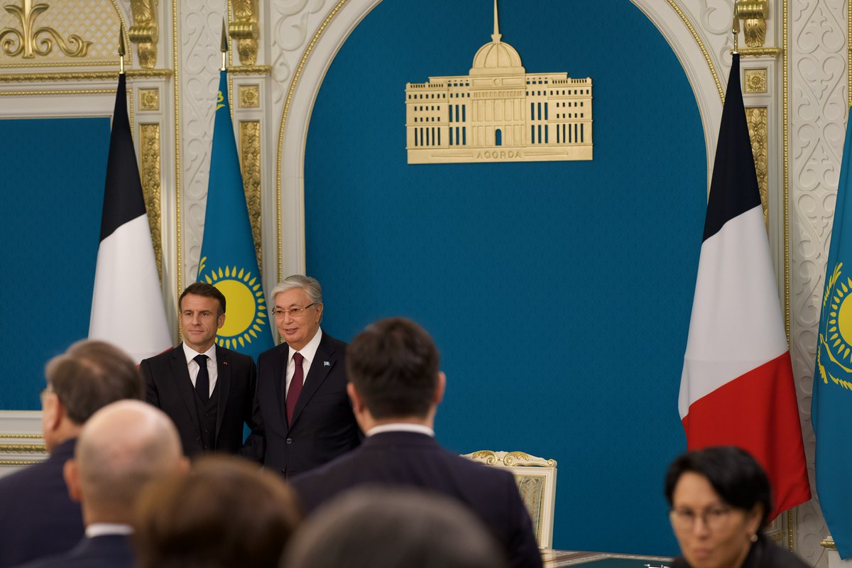 Dans un monde où les grandes puissances voudraient redevenir hégémoniques, où d’autres deviennent imprévisibles, il est bon de savoir compter sur des partenaires et amis avec qui partager et bâtir de nouvelles perspectives.

Le Kazakhstan et la France sont de ceux-là.
