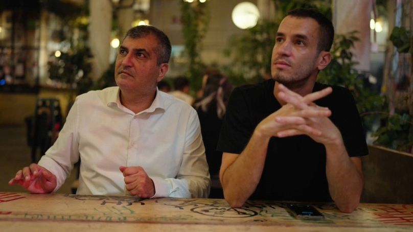 Amir Badran et Itamar Avneri de la Garde du partenariat juif-arabe