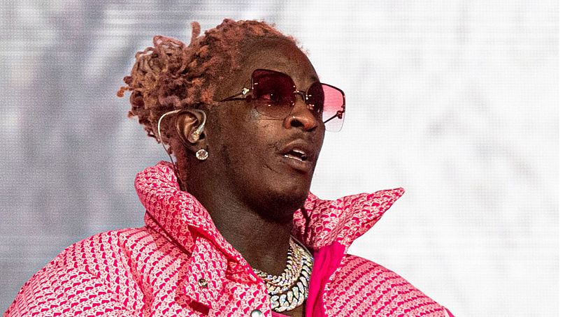 Young Thug se produit au Lollapalooza Music Festival à Chicago le 1er août 2021.