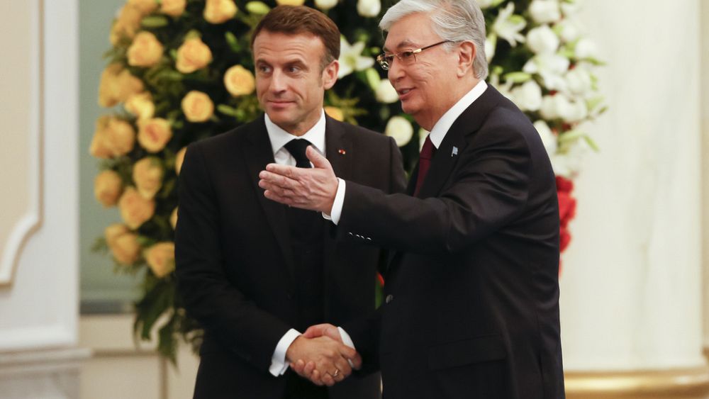 Macron en mission pour renforcer les liens entre la France et le Kazakhstan