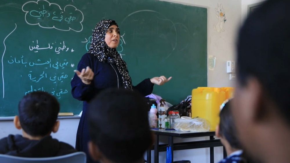 Quand l’école devient la maison : des enseignants palestiniens décrivent leur enseignement dans une zone de guerre