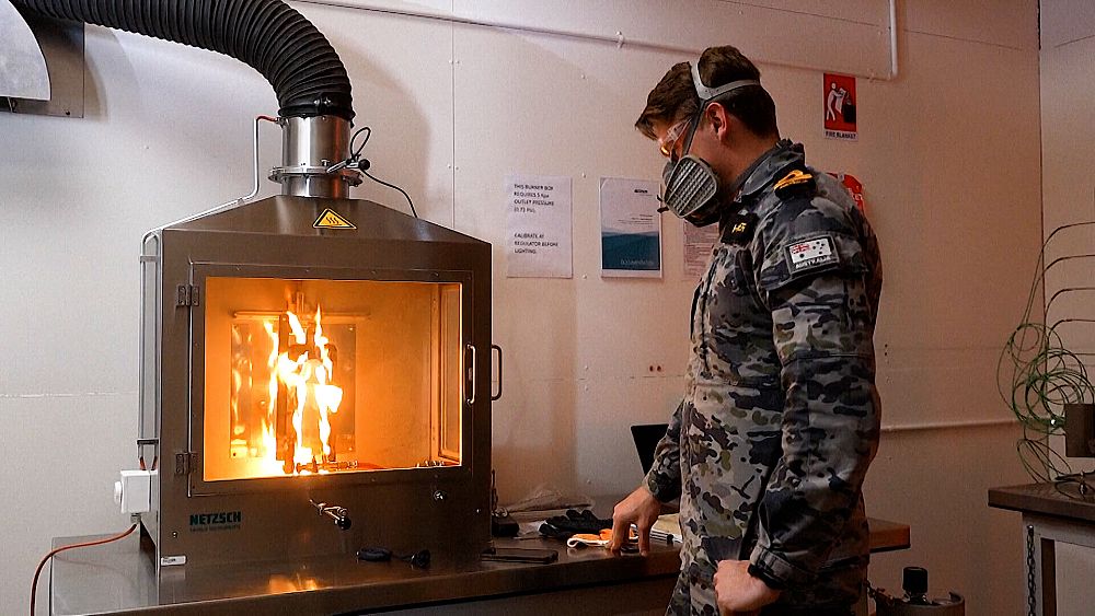 Un nouveau « laboratoire du feu » utilisé pour étudier les matériaux ignifuges