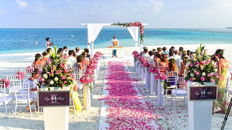 Goa, sur la côte sud-ouest de l'Inde, possède de magnifiques plages, le décor idéal pour un mariage.