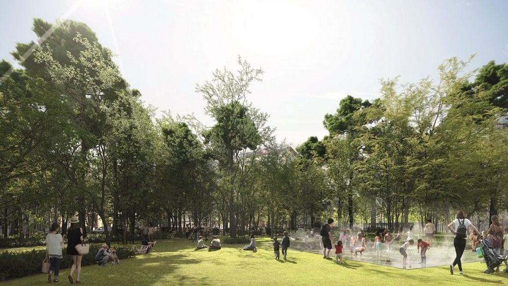 Paris lance les travaux pour transformer un rond-point très fréquenté en première forêt urbaine de la ville