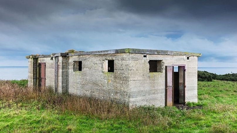 Station radar basse Chain Home à Craster, Northumberland.