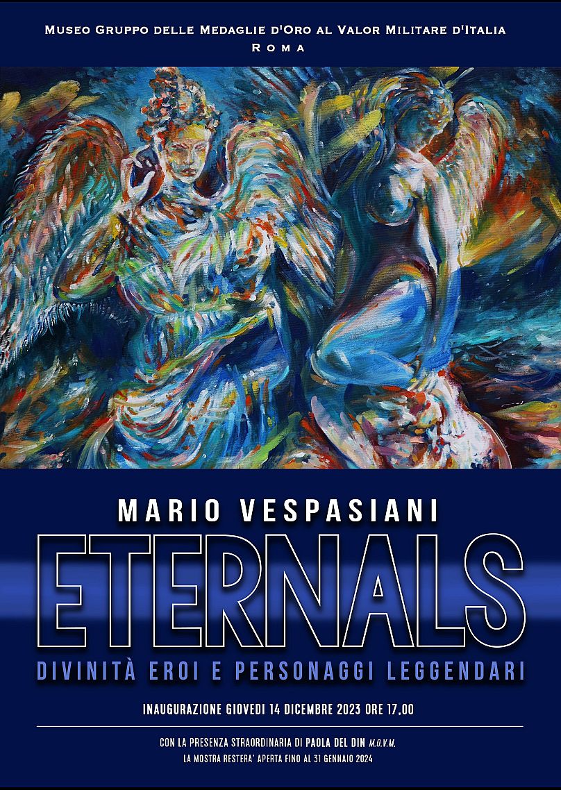 Affiche pour l'exposition 'Eternals'