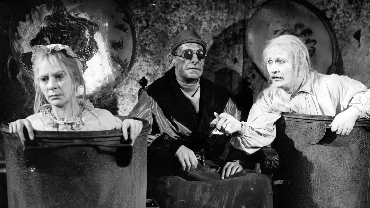 Claere Kaiser, Sigfrit Steiner and Erich Thormann in Samuel Beckett