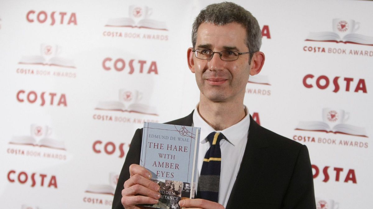 Edmund de Waal, who won a Costa Biography Award for his book