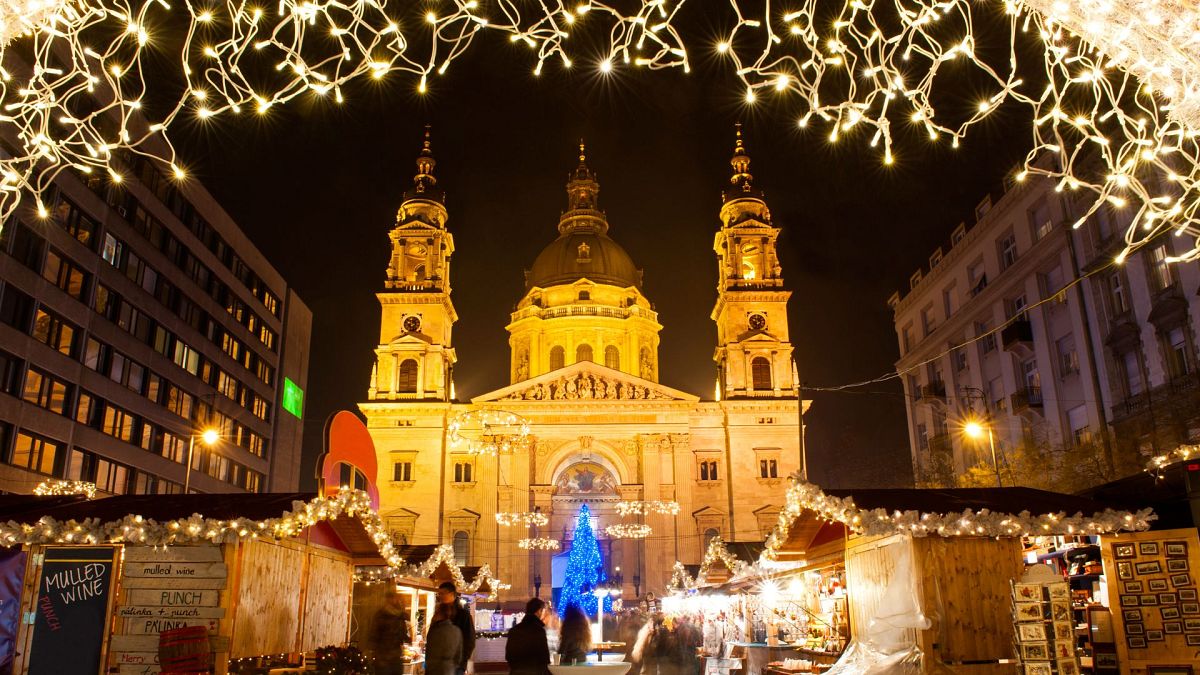 Prices at Budapest Christmas market have soared this year.