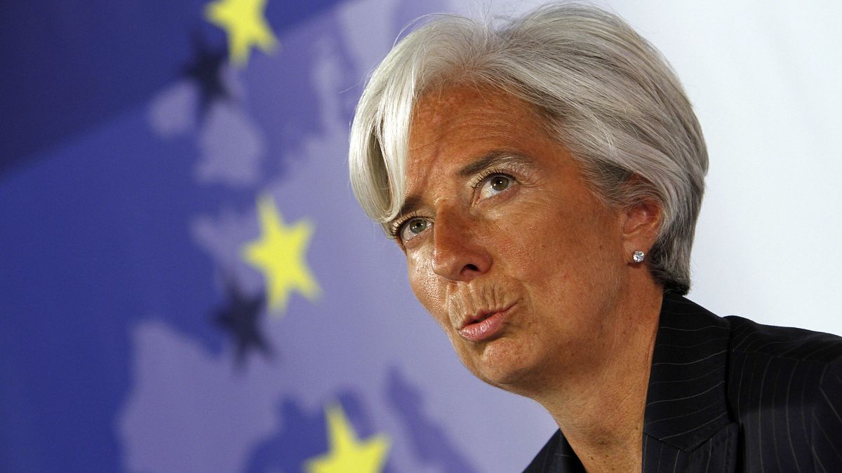 File photo of Christine Lagarde, ECB President