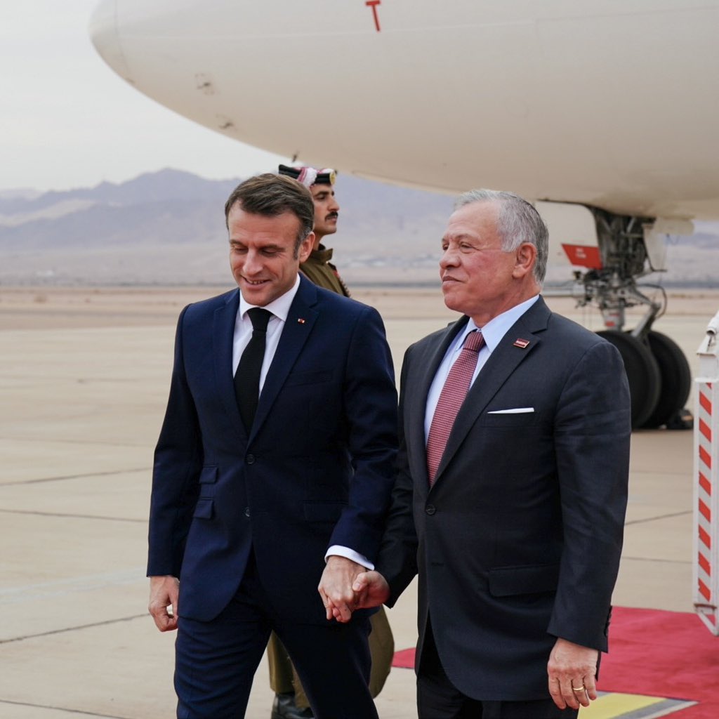 Main dans la main.
Avec la Jordanie, nous l’étions déjà en novembre à la conférence humanitaire de Paris, puis à la conférence d'Amman.
Nous le sommes toujours.
Face à l'urgence humanitaire absolue à Gaza,…