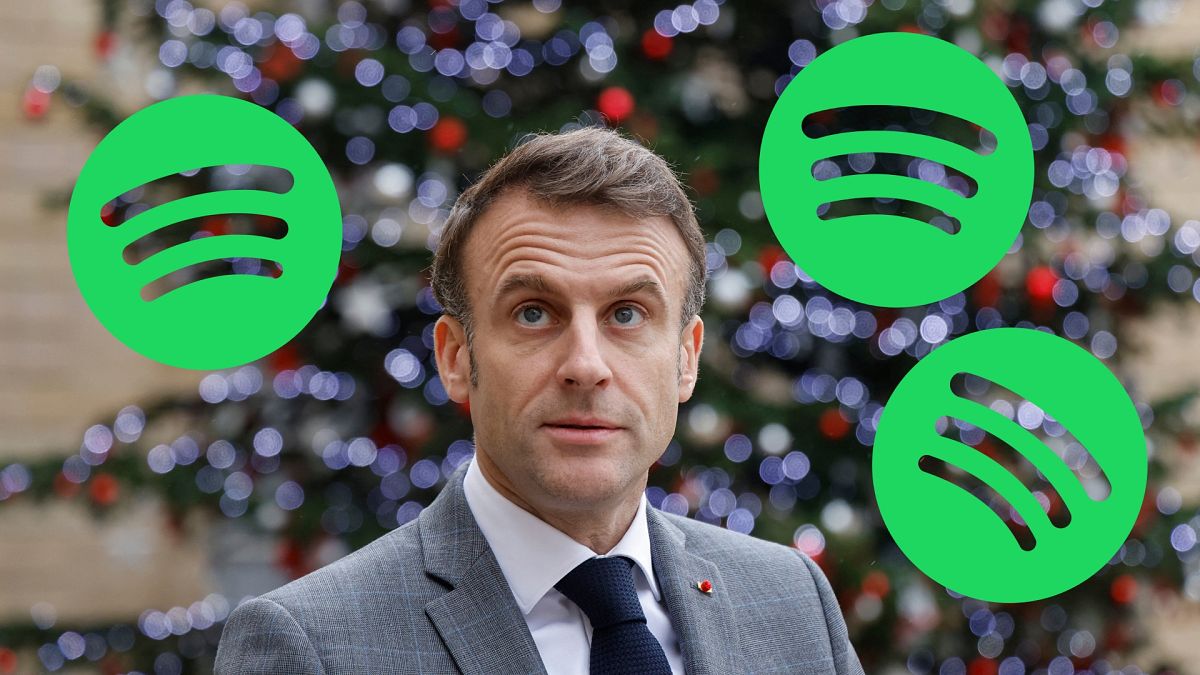 Spotify and streaming services in mind? French President Emmanuel Macron has been pushing for a tax to fund finance for the sector.