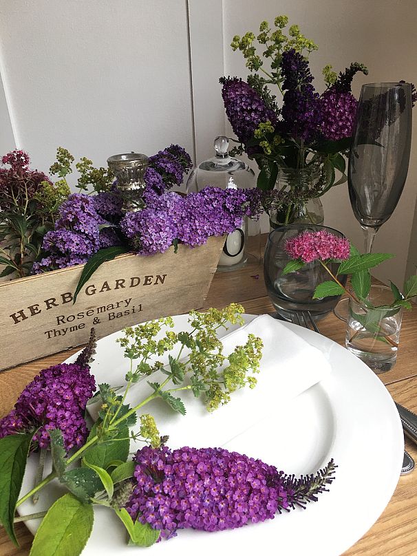 Douglas cherche des décorations de Noël près de chez elle dans le Kent, au Royaume-Uni