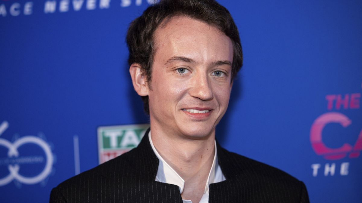 Newly-appointed CEO of Watches at LVMH Frédéric Arnault at the TAG Heuer Carrera 60th Anniversary party in April 2023.