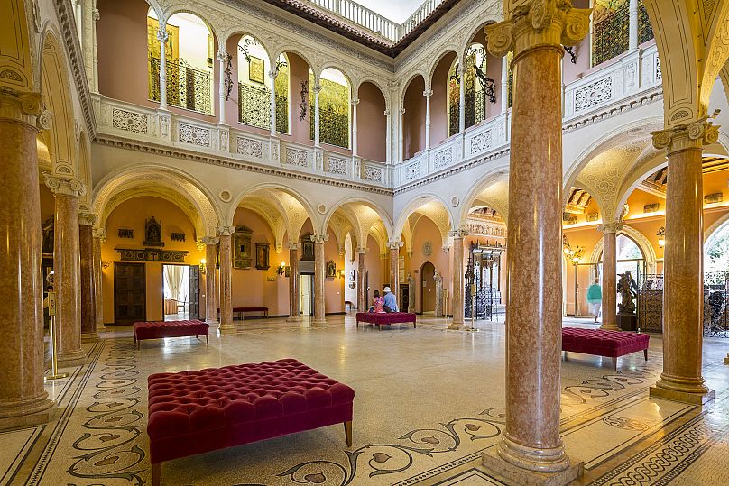 Plan intérieur de la Villa Ephrussi de Rothschild