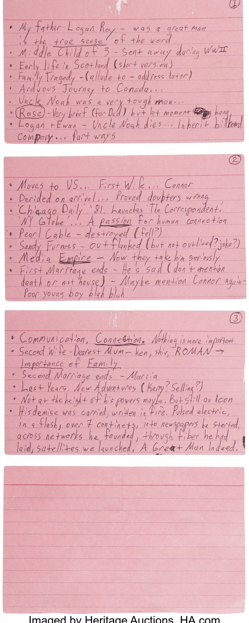 Notes pour un enterrement