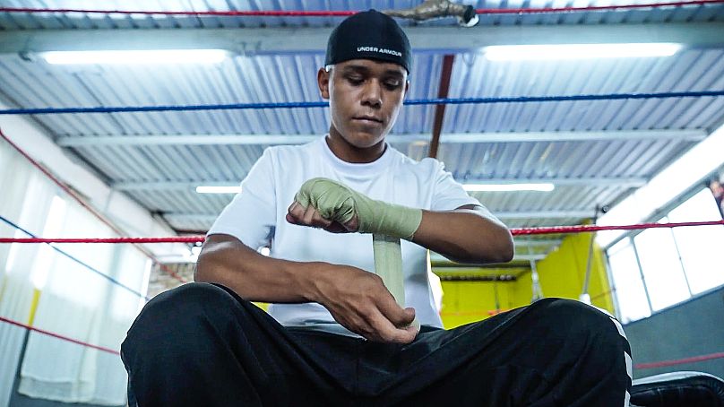 Le boxeur amateur Josafat Hernández Cervantes espère être un jour champion du monde
