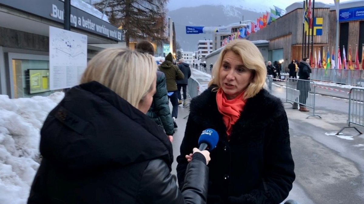 Euronews editor Angela Barnes speaks to Chief EBRD economist Beata Javorcik