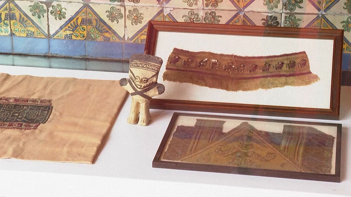 Escultura and textiles of the Chancay Culture 1000 a.C.