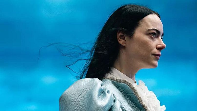 Emma Stone dans Les Pauvres Choses