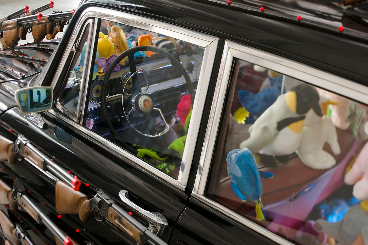 L'intérieur moelleux de War Games...