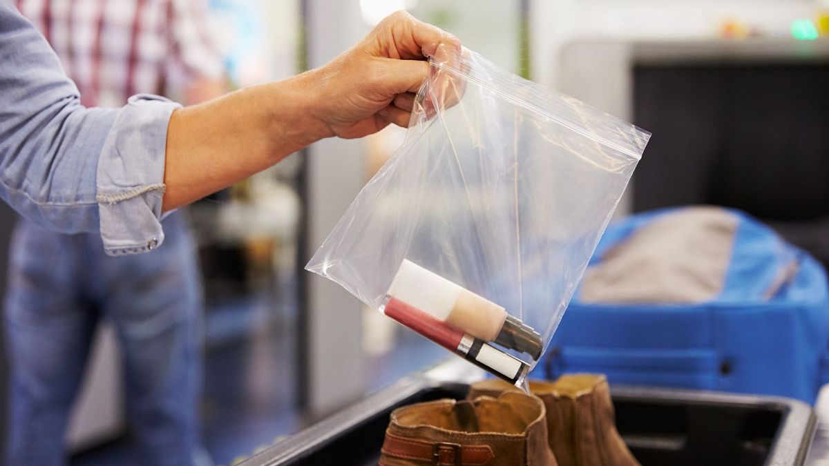 New airport security scanners will eliminate the need to remove liquids from bags during checks.