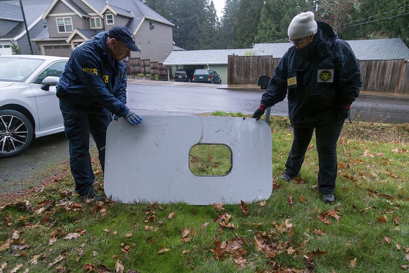 Une image du bouchon de porte trouvé dans l’Oregon.