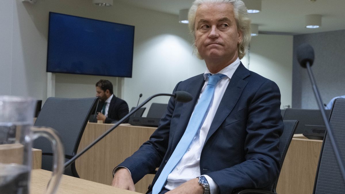 Politician Geert Wilders, 11 September 2023